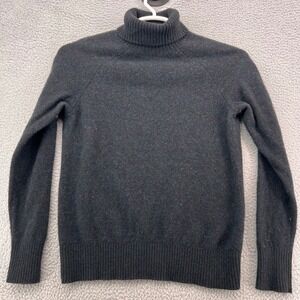 Bonobos Turtleneck Sweater Mens Small Gray Merino Wool Blend BST00907N-B4950